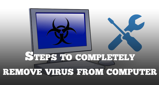 remove virus from computer