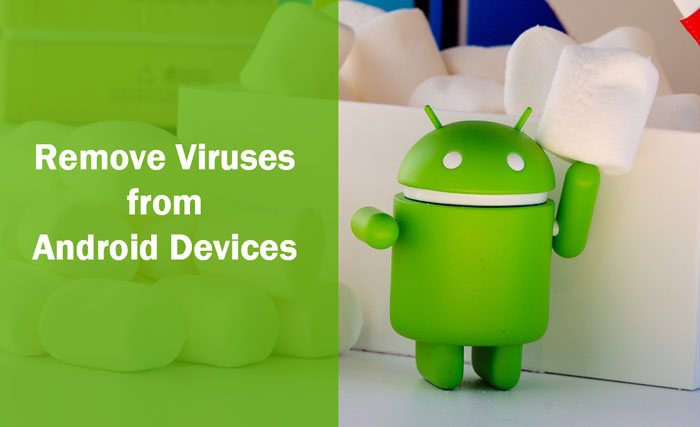 remove virus from android device