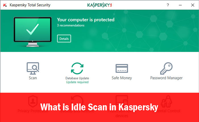 Idle Scan in Kaspersky