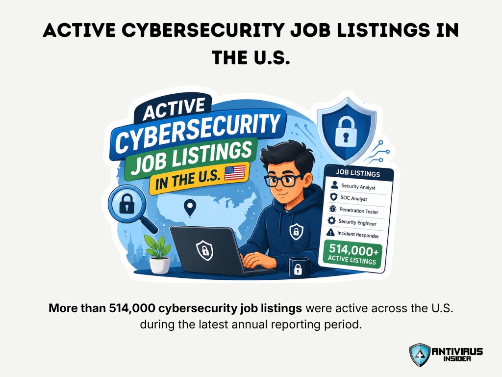 Active Cybersecurity Job Listings In The U S