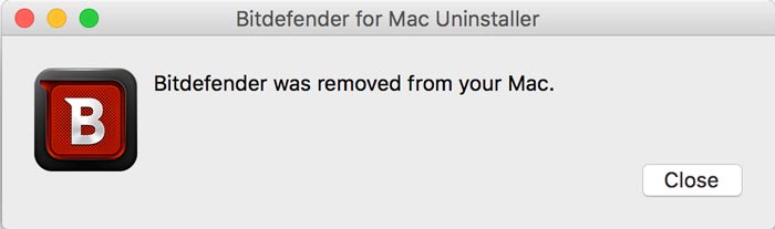 bitdefender removal mac
