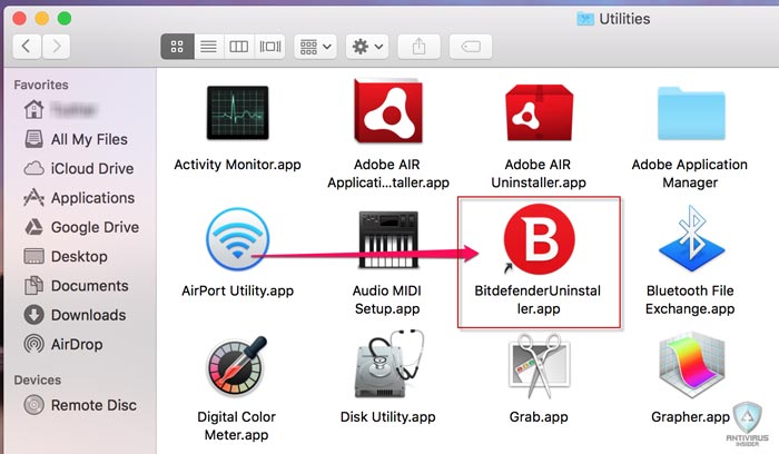 uninstall bitdefender for mac